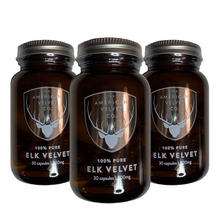 Load image into Gallery viewer, American Elk Velvet Antler Supplements - 3-Month Supply