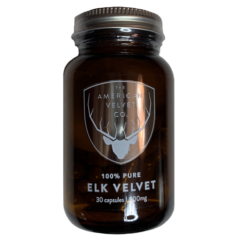 American Elk Velvet Antler Supplements - 1-Month Supply